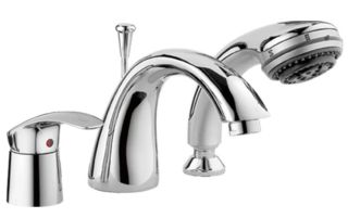 Смеситель на борт ванны Haiba HB1121 хром